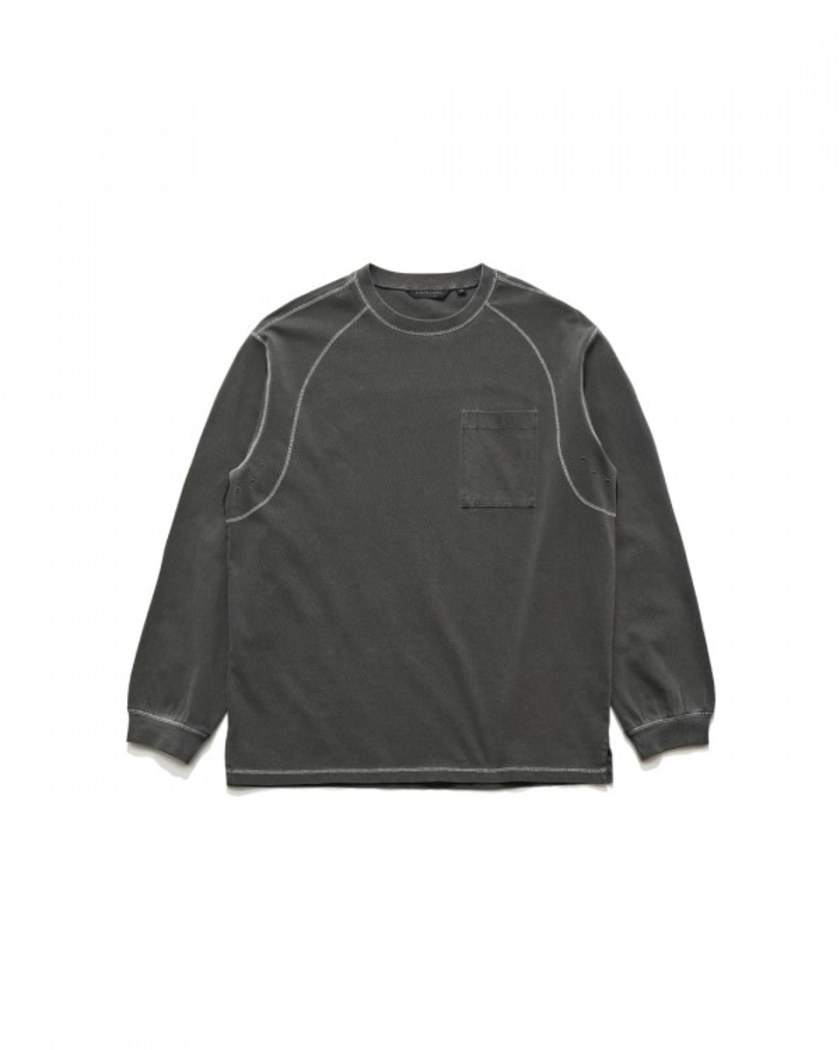22SS EASTLOGUE DYED CPO LONG SLEEVE GREY