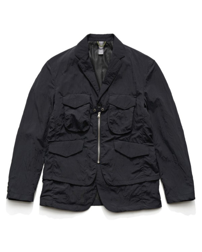 21FW UNAFFECTED LAYERED JACKET BLACK