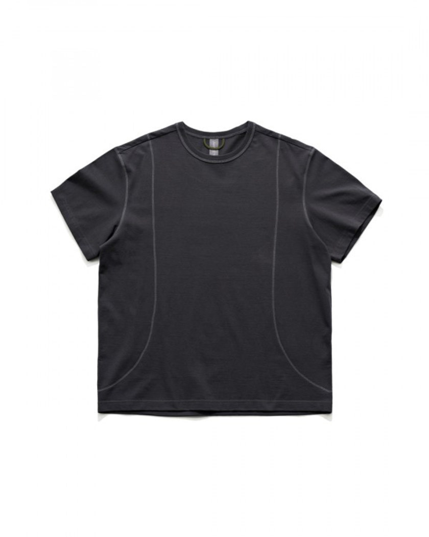 22SS UNAFFECTED TRACK T-SHIRT CHARCOAL