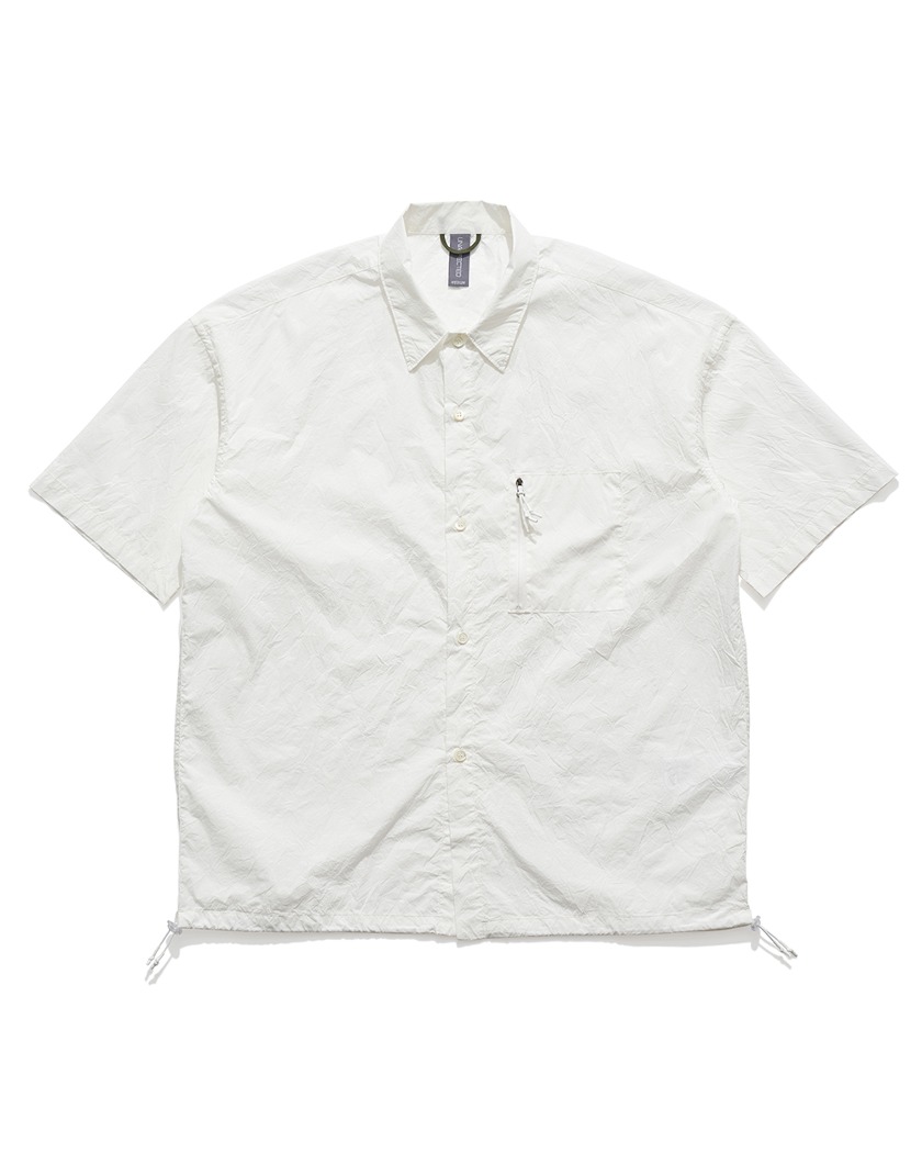 23SS UNAFFECTED WIDE HALF SHIRT OFF WHITE