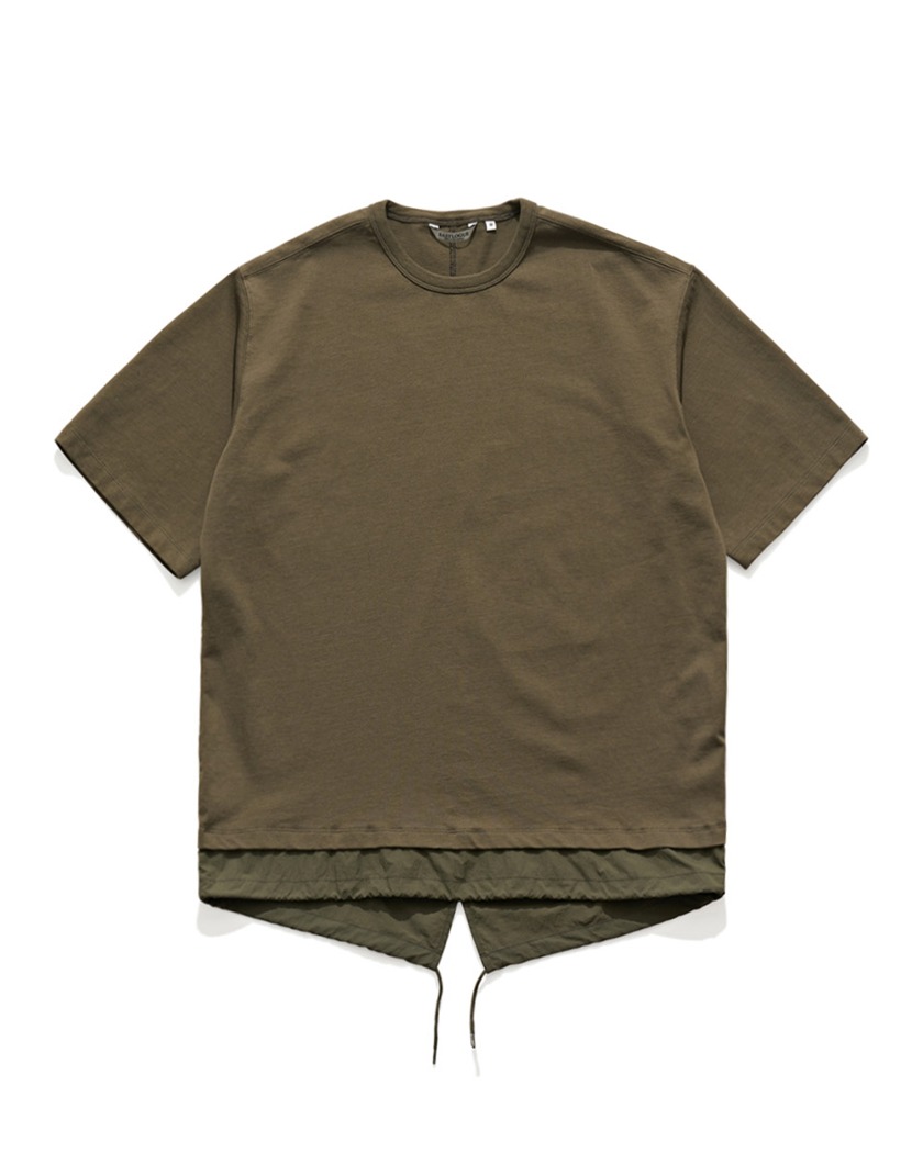 23SS EASTLOGUE FISHTAIL T-SHIRTS OLIVE