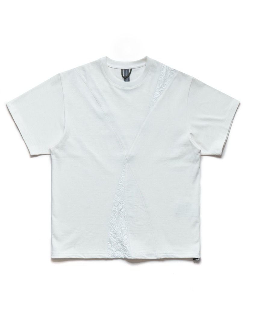 23SS UNAFFECTED SKID MARK T-SHIRT OFF WHITE